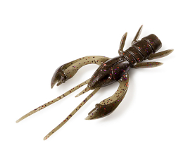 Real Craw 050 Green Pumpkin Brown/Red & Purple
