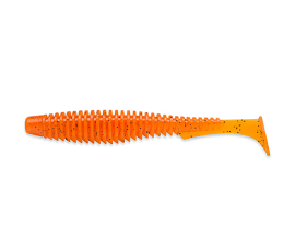 U-Shad 049 Orange Pumpkin/Black