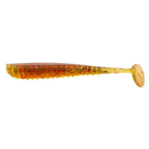 Reins Aji Ringer Shad 566 Motor Oil Red Flake - 1