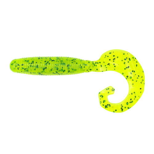 Reins Fat G-Tail Grub 419 Chart Pepper - 1