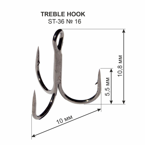Потрійний гачок ST-36 - 15