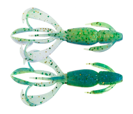 Keitech Crazy Flapper ea#17 midnight chart back